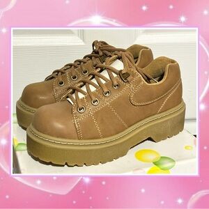 Vintage 90s y2k Chunky Platform Oxfords